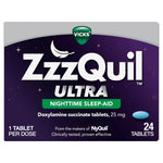 ZzzQuil Ultra Sleep Tablets - 24ct: With Doxylamine, Sleep Aid, Non-Travel Size