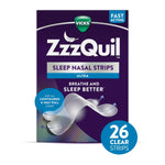 ZzzQuil 26ct Sleep Nasal Strips Ultra Clear