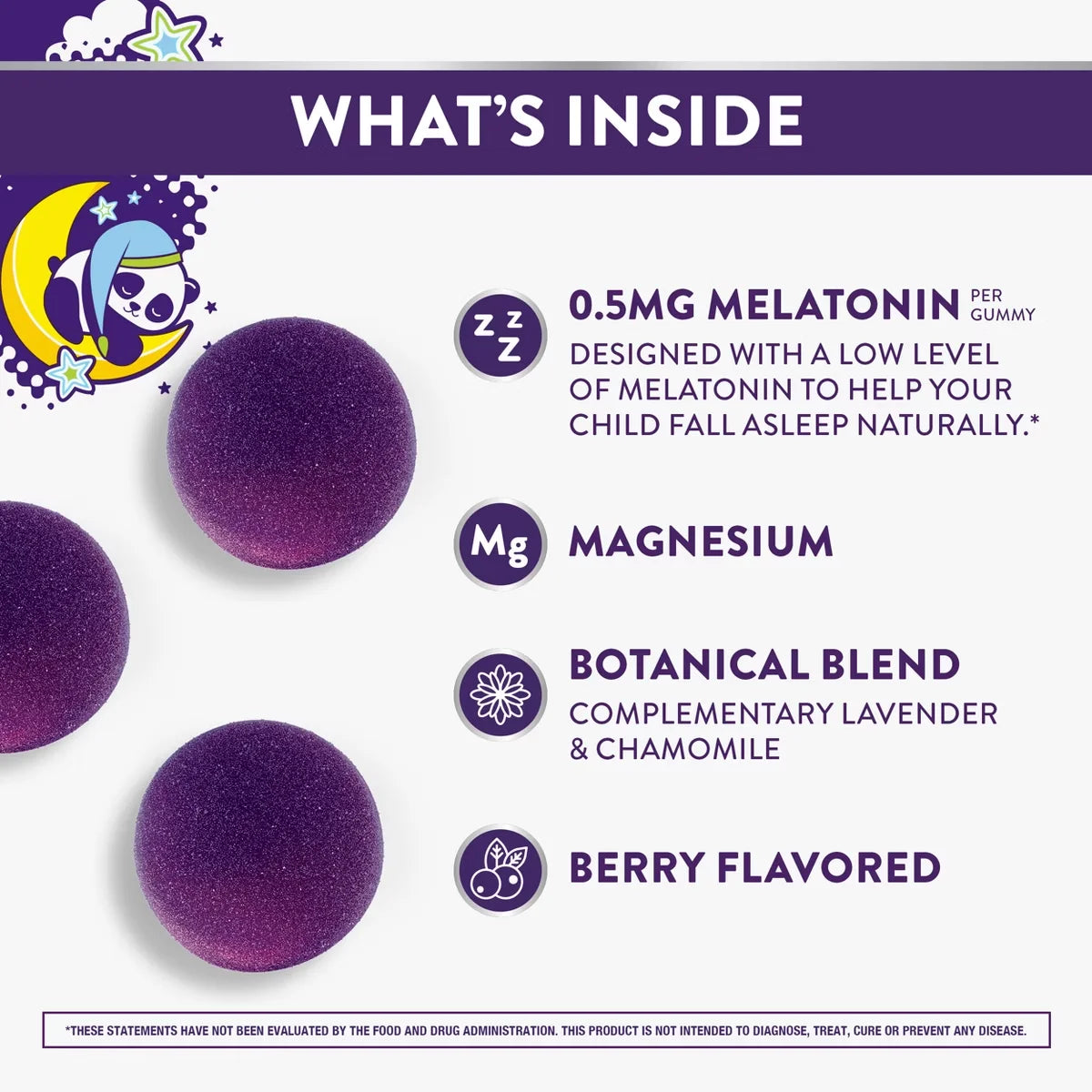 ZzzQuil Kids' Calming Sleep Gummies - Magnesium - 42ct
