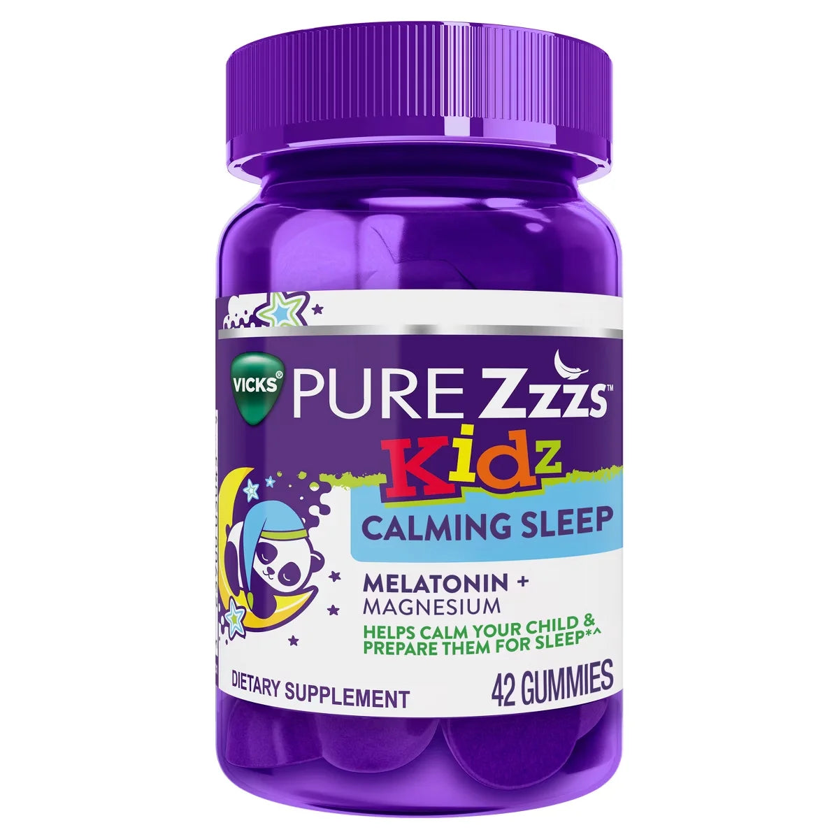 ZzzQuil Kids' Calming Sleep Gummies - Magnesium - 42ct