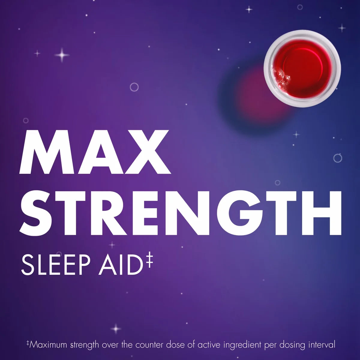 ZzzQuil Calming Liquid - Vanilla Cherry - Diphenhydramine - 12 fl oz